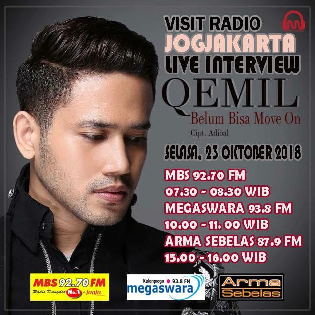 Visit Radio Jogjakarta Belum Bisa Move On - Qemil