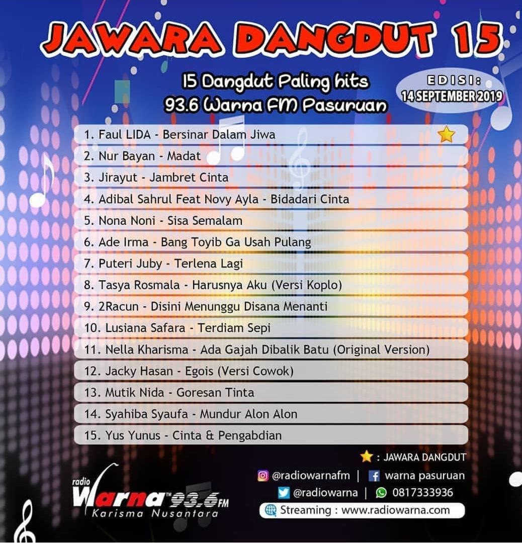 Jawara Dangdut 15 Warna FM