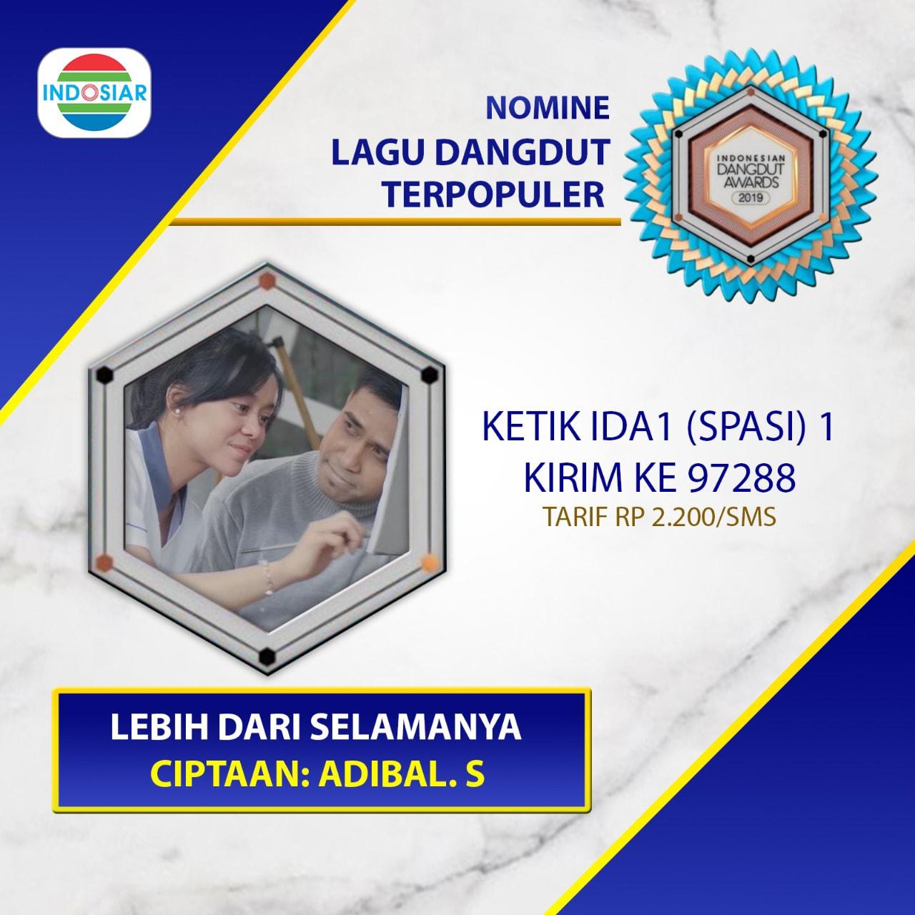 Nomine Lagu Dangdut Terpopuler Indonesia Dangdut Award