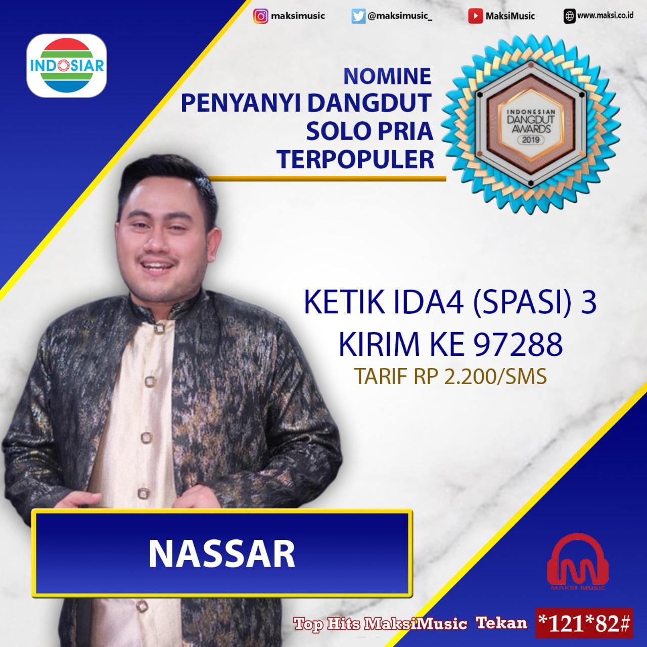 Nomine Penyanyi Dangdut Solo Pria Terpopuler Indonesia Dangdut Award