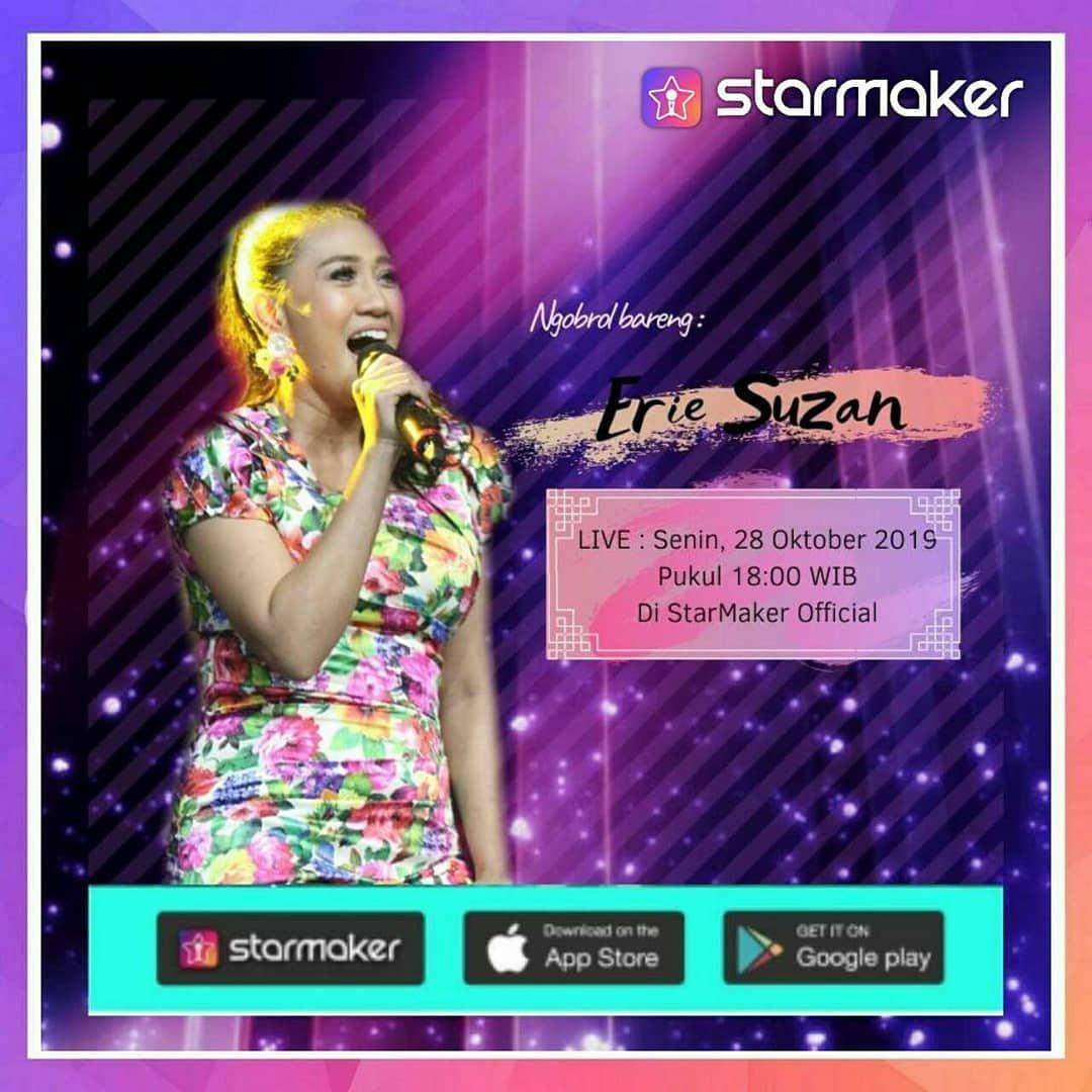 Ngobrol bareng  eriesuzan Di starmaker official