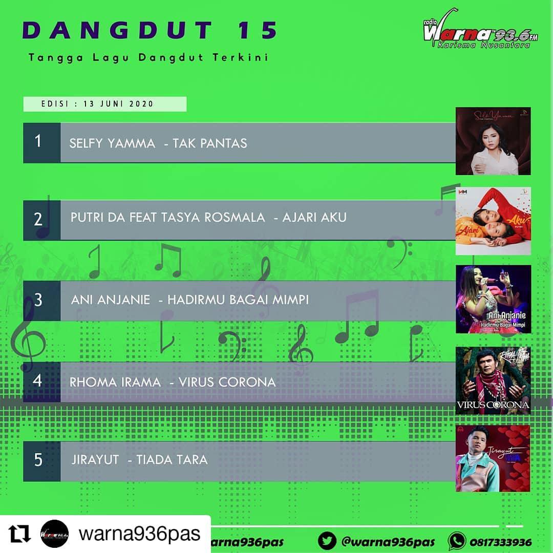 Chart 15 Besar Radio Warna